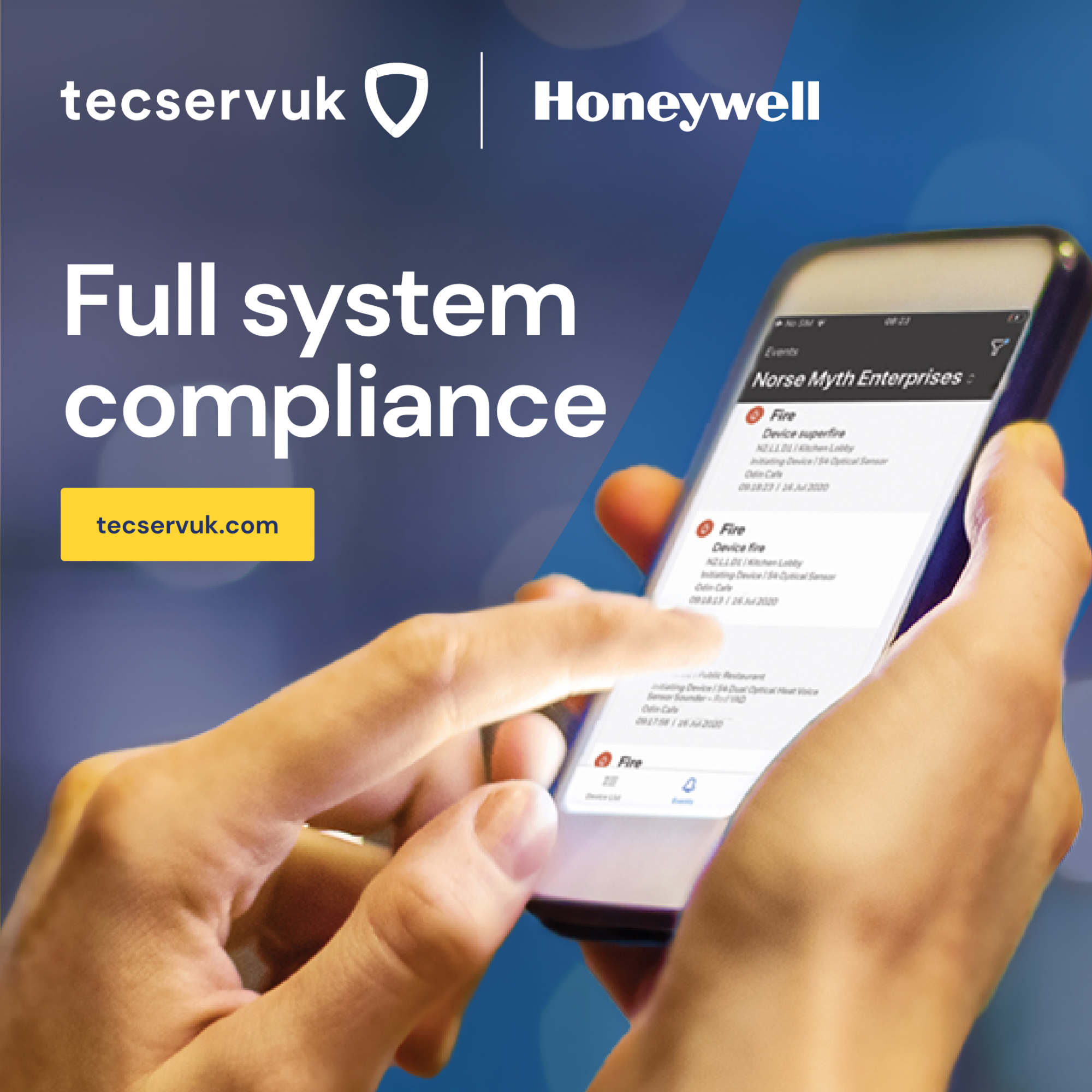 Honeywell CLSS Fire and Detection Systems - Tecserv UK